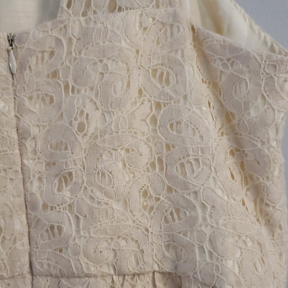 The Limited sz 6 ivory dress - Picture 5 of 8